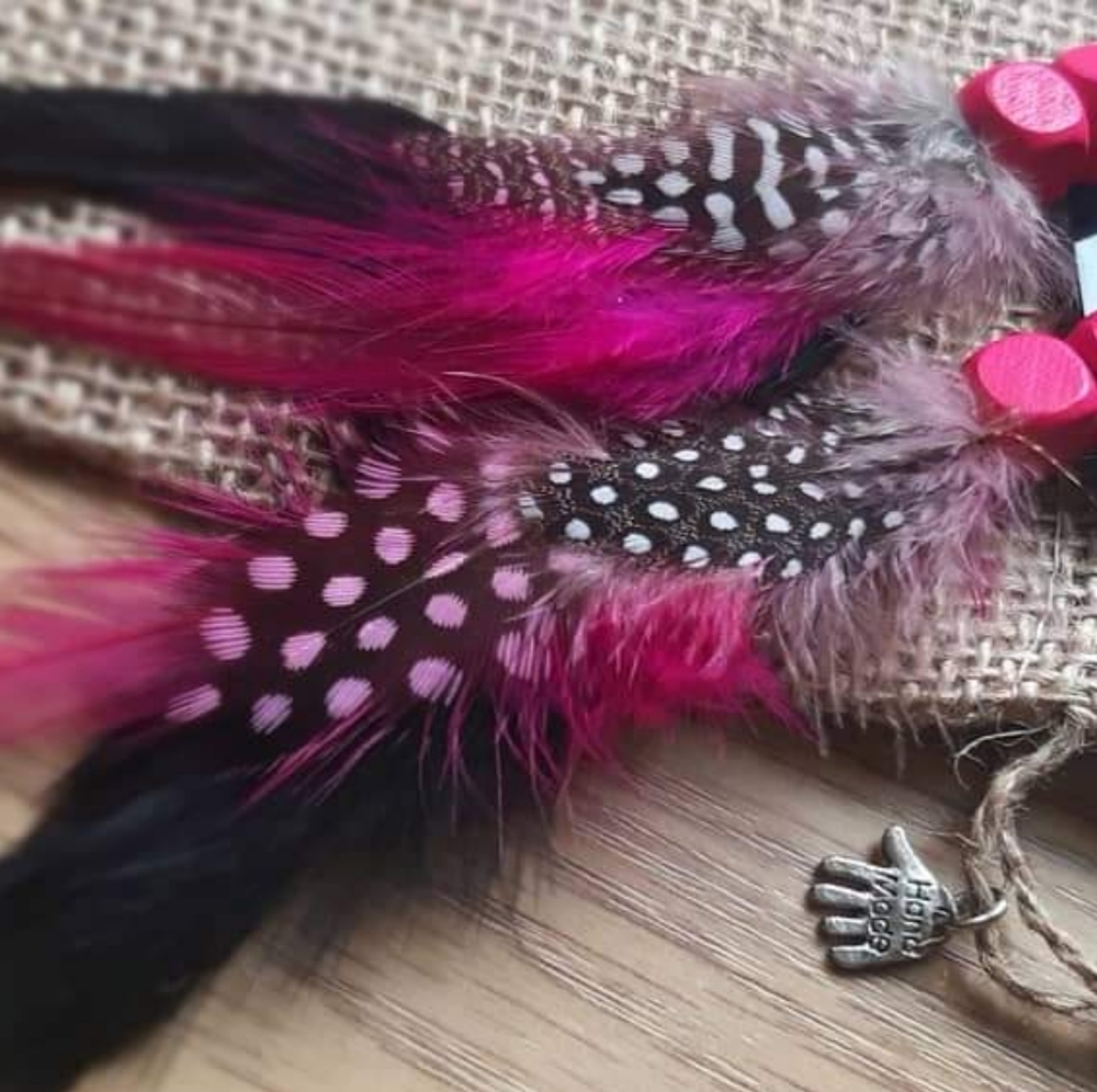 Custom Feather Earrings